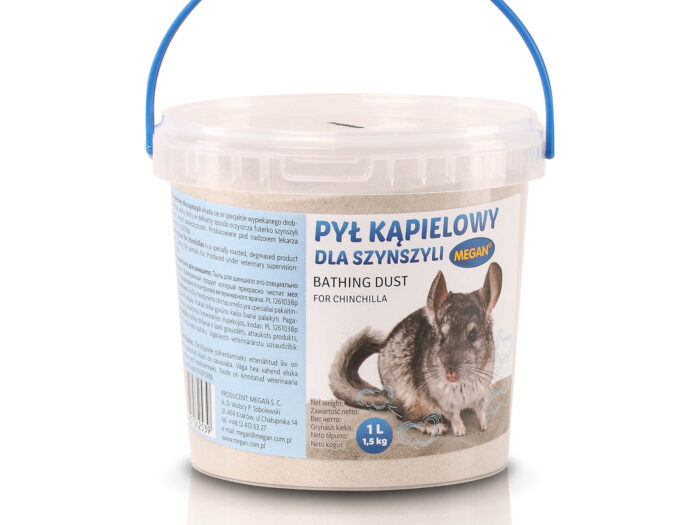 Pył kąpielowy dla szynszyli