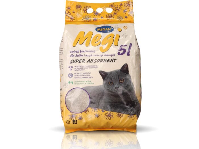 Megi Super Absorbent - żwirek dla kota