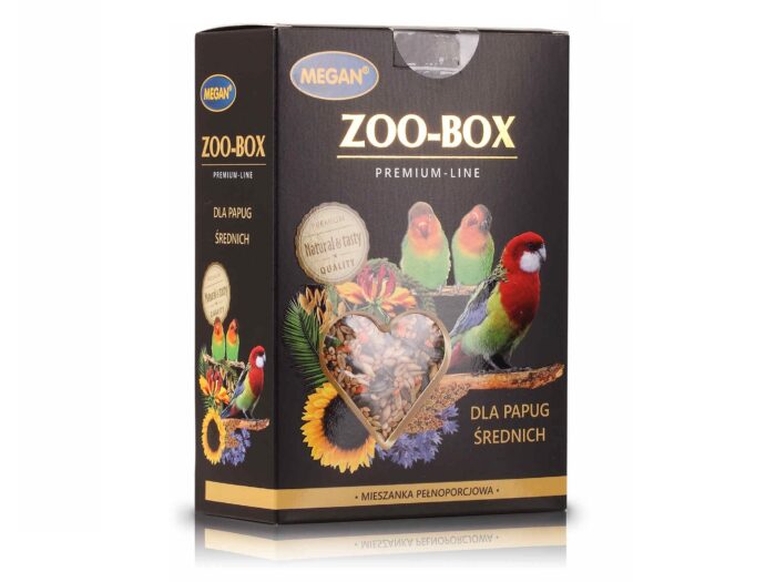ZOO-BOX dla papug średnich 750g