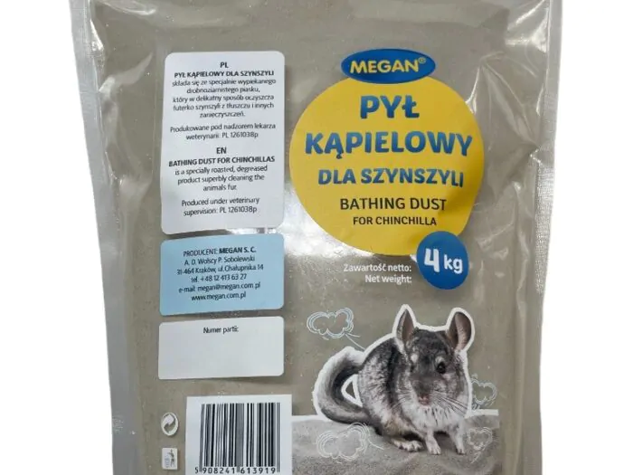 Pył dla szynszyli 4kg doypack