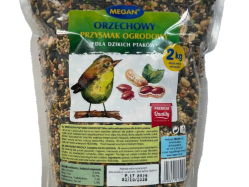 Doypack Orzechowy Ogrodowy przysmak dla ptaków 2kg